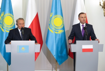 Prezydent Duda: współpraca z Kazachstanem może oznaczać otwarcie na inne kraje Azji Cen...